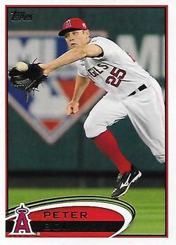 2012 Topps Los Angeles Angels #ANG2 Peter Bourjos Front