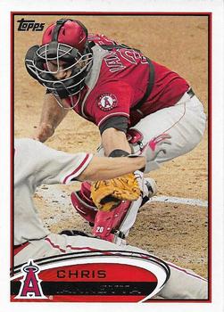 2012 Topps Los Angeles Angels #ANG14 Chris Iannetta Front