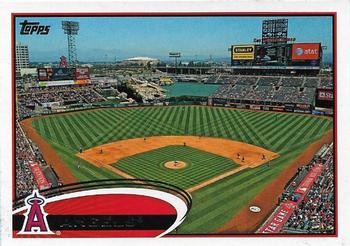 2012 Topps Los Angeles Angels #ANG17 Angel Stadium of Anaheim Front