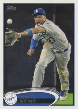 2012 Topps Los Angeles Dodgers #LAD1 Matt Kemp Front