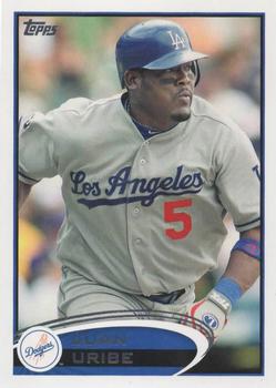 2012 Topps Los Angeles Dodgers #LAD4 Juan Uribe Front