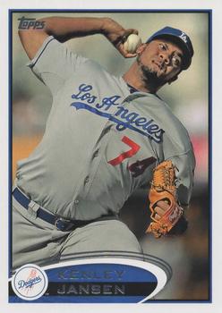 2012 Topps Los Angeles Dodgers #LAD10 Kenley Jansen Front