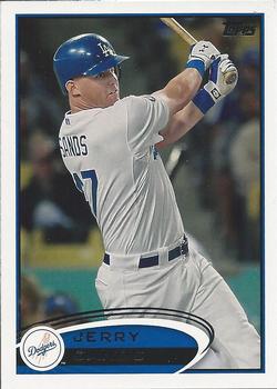 2012 Topps Los Angeles Dodgers #LAD2 Jerry Sands Front