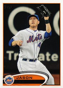 2012 Topps New York Mets #NYM3 Jason Bay Front