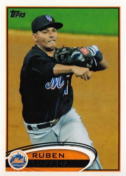 2012 Topps New York Mets #NYM12 Ruben Tejada Front