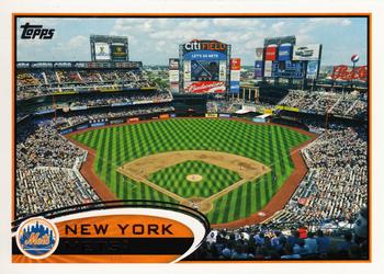 2012 Topps New York Mets #NYM17 Citi Field Front
