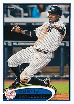 2012 Topps New York Yankees #NYY7 Curtis Granderson Front
