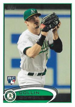 2012 Topps Oakland Athletics #OAK13 Collin Cowgill Front