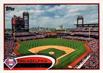 2012 Topps Philadelphia Phillies #PHI17 Citizens Bank Park Front