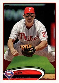 2012 Topps Philadelphia Phillies #PHI4 Jim Thome Front