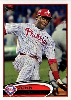 2012 Topps Philadelphia Phillies #PHI7 John Mayberry Jr. Front