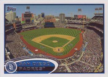 2012 Topps San Diego Padres #SD17 PETCO Park Front