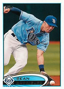 2012 Topps Tampa Bay Rays #TB5 Sean Rodriguez Front