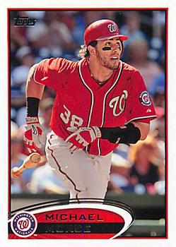 2012 Topps Washington Nationals #WAS8 Mike Morse Front