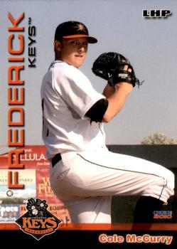 2010 Choice Frederick Keys #15 Cole McCurry Front