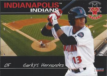 2011 Choice Indianapolis Indians #NNO Gorkys Hernandez Front