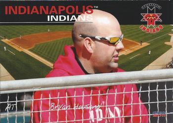 2011 Choice Indianapolis Indians #NNO Bryan Housand Front
