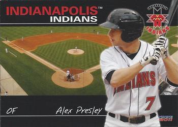 2011 Choice Indianapolis Indians #NNO Alex Presley Front