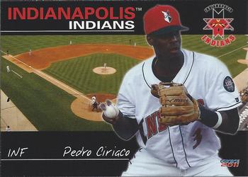2011 Choice Indianapolis Indians #NNO Pedro Ciriaco Front