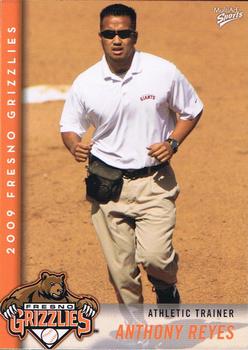 2009 MultiAd Fresno Grizzlies #20 Anthony Reyes Front