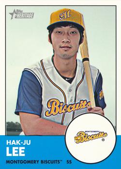 2012 Topps Heritage Minor League #25 Hak-Ju Lee Front