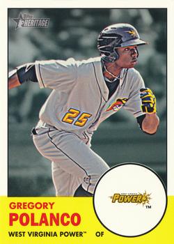 2012 Topps Heritage Minor League #53 Gregory Polanco Front