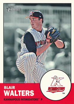 2012 Topps Heritage Minor League #66 Blair Walters Front