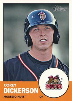 2012 Topps Heritage Minor League #69 Corey Dickerson Front