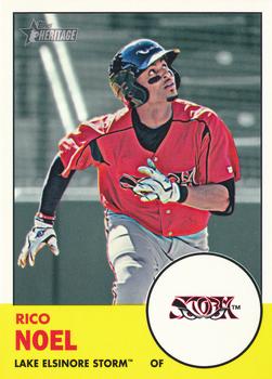 2012 Topps Heritage Minor League #83 Rico Noel Front