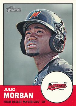 2012 Topps Heritage Minor League #87 Julio Morban Front