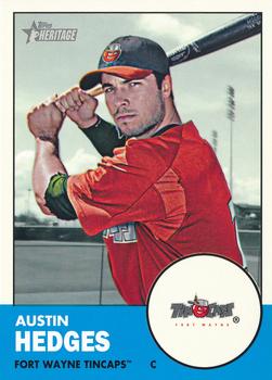 2012 Topps Heritage Minor League #139 Austin Hedges Front