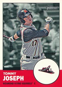 2012 Topps Heritage Minor League #141 Tommy Joseph Front