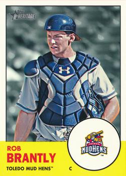 2012 Topps Heritage Minor League #142 Rob Brantly Front