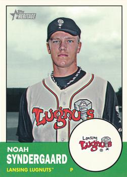 2012 Topps Heritage Minor League #170 Noah Syndergaard Front