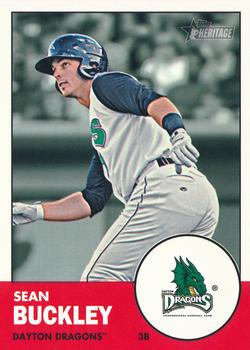 2012 Topps Heritage Minor League #175 Sean Buckley Front