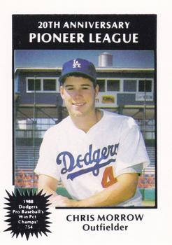 1988 Sport Pro Great Falls Dodgers #5 Chris Morrow Front