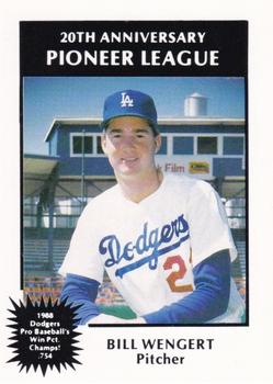 1988 Sport Pro Great Falls Dodgers #17 Bill Wengert Front
