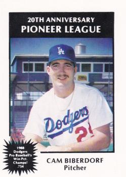 1988 Sport Pro Great Falls Dodgers #24 Cam Biberdorf Front