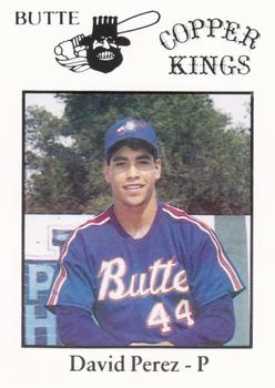 1989 Sport Pro Butte Copper Kings #2 David Perez Front