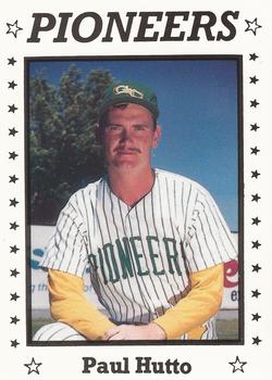 1990 Sport Pro Gate City Pioneers #13 Paul Hutto Front