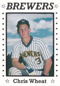 1990 Sport Pro Helena Brewers #6 Chris Wheat Front