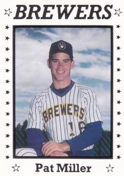 1990 Sport Pro Helena Brewers #7 Pat Miller Front