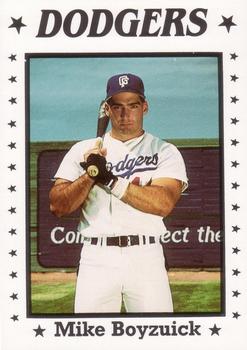 1991 Sport Pro Great Falls Dodgers #12 Mike Boyzuick Front