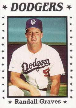 1991 Sport Pro Great Falls Dodgers #16 Randall Graves Front