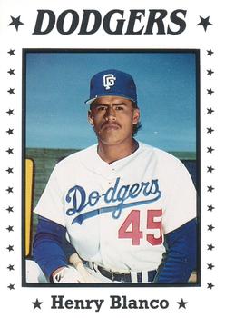 1991 Sport Pro Great Falls Dodgers #5 Henry Blanco Front