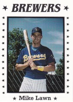1991 Sport Pro Helena Brewers #4 Mike Lawn Front