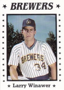 1991 Sport Pro Helena Brewers #7 Larry Winawer Front
