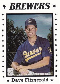 1991 Sport Pro Helena Brewers #18 Dave Fitzgerald Front