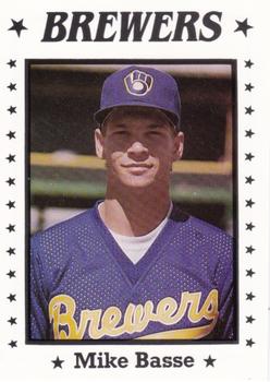 1991 Sport Pro Helena Brewers #25 Mike Basse Front