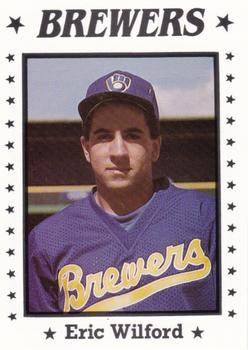 1991 Sport Pro Helena Brewers #27 Eric Whitford Front